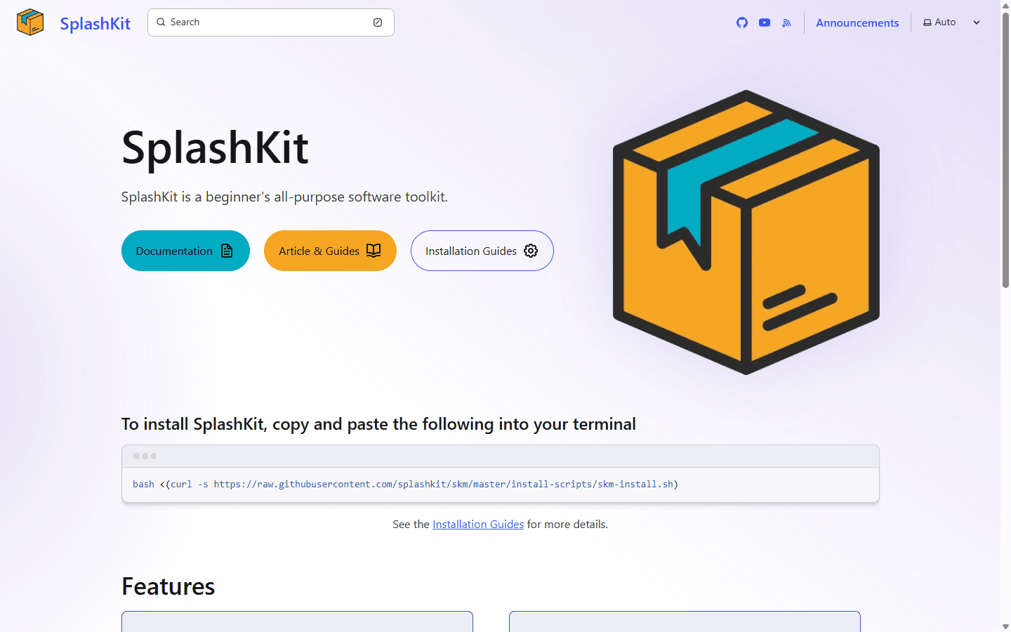 SplashKit Documentation Site Migration